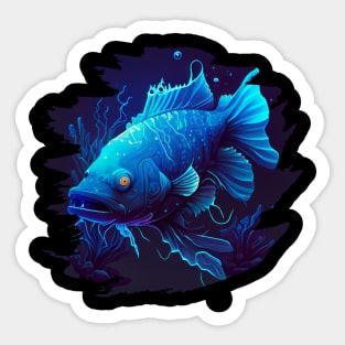 Blueback Sticker